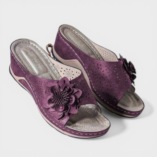 Nerea™ | Comfortable Orthopaedic Leather Sandals