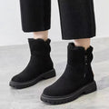 Marlene | Women's Ankle Boots Insulated Winter Boots with Zip and Platform