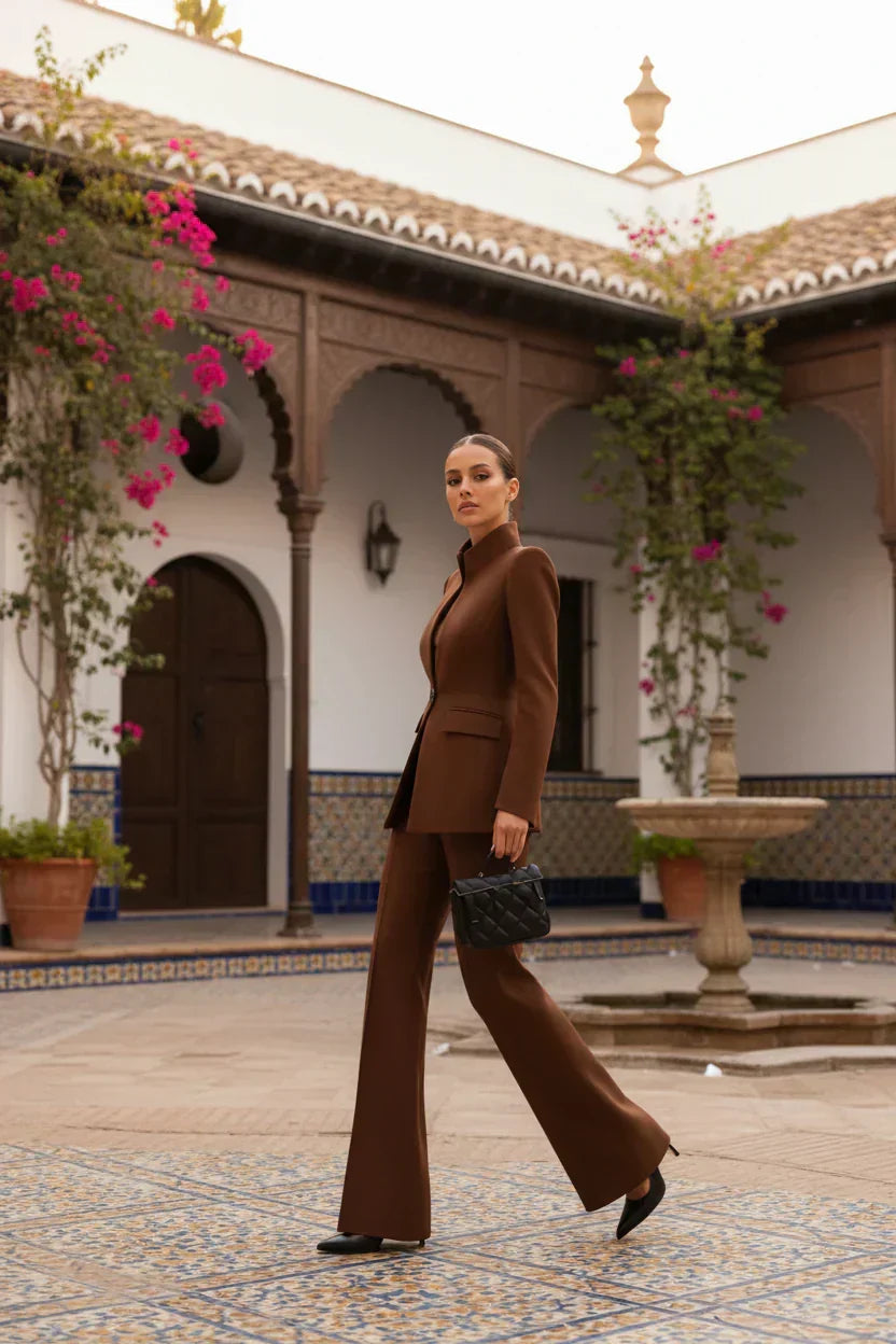 CHIC TWO-PIECE SUIT SET FOR WOMEN