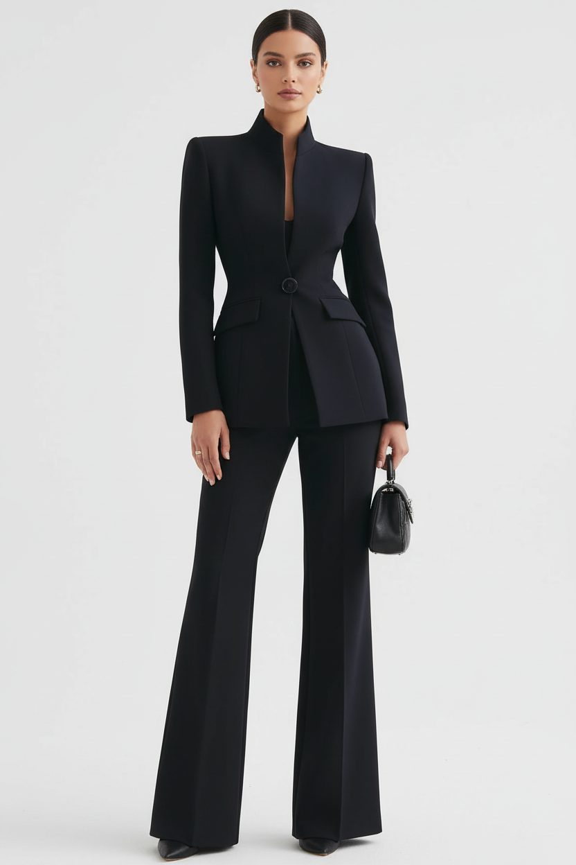 CHIC TWO-PIECE SUIT SET FOR WOMEN