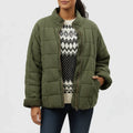 Ladies Quilted Bomber Jacket
