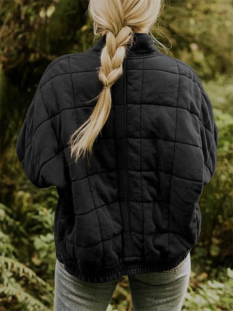 Women's Padded Jacket with Full Zip