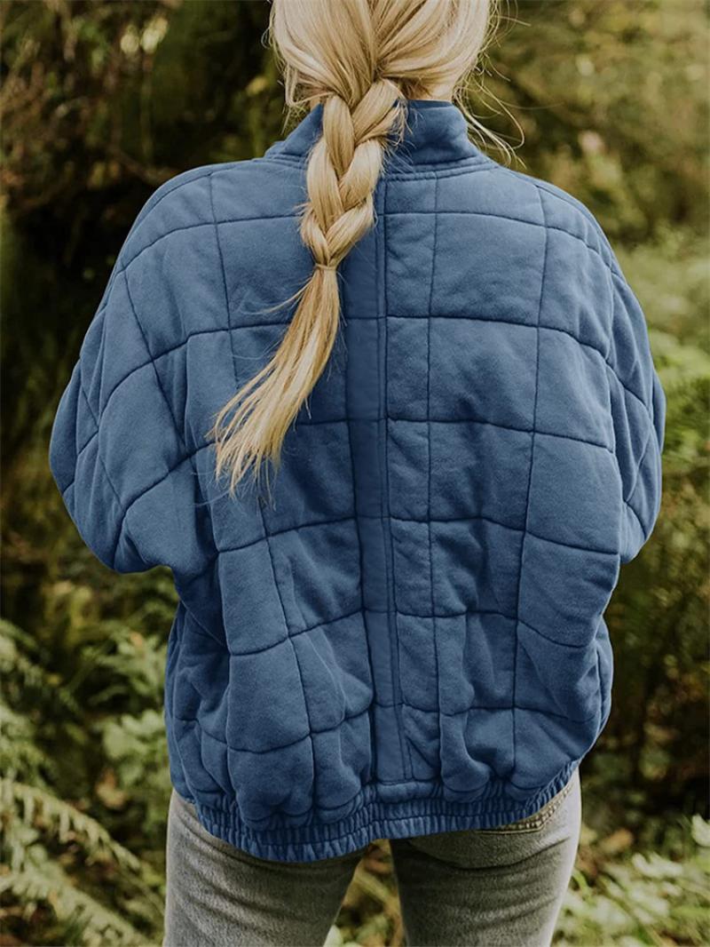 Women's Padded Jacket with Full Zip