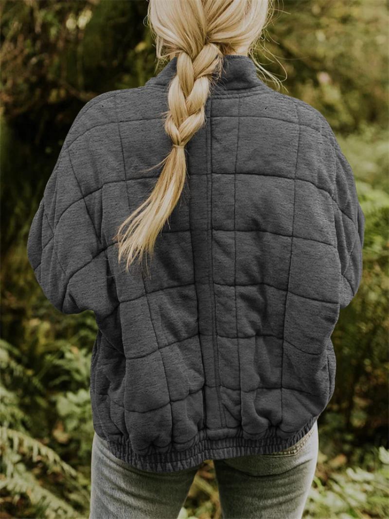 Women's Padded Jacket with Full Zip
