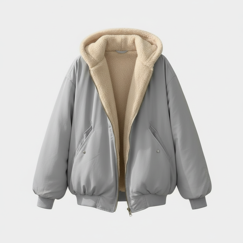 Women's Hooded Bomber Jacket