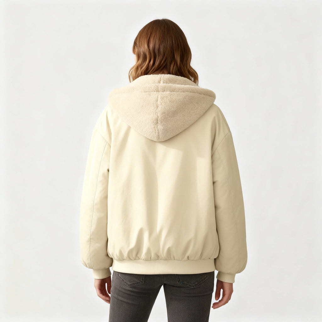 Women's Hooded Bomber Jacket