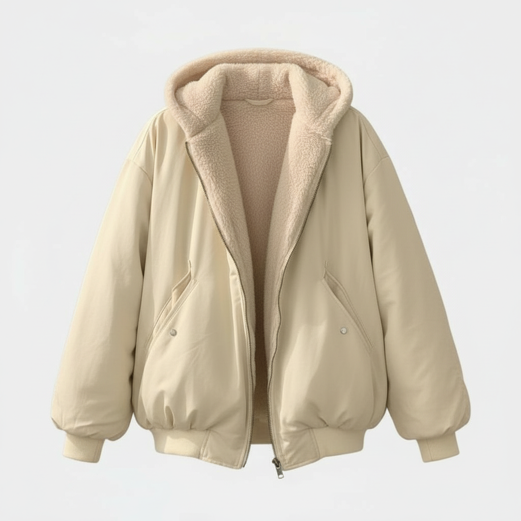 Women's Hooded Bomber Jacket