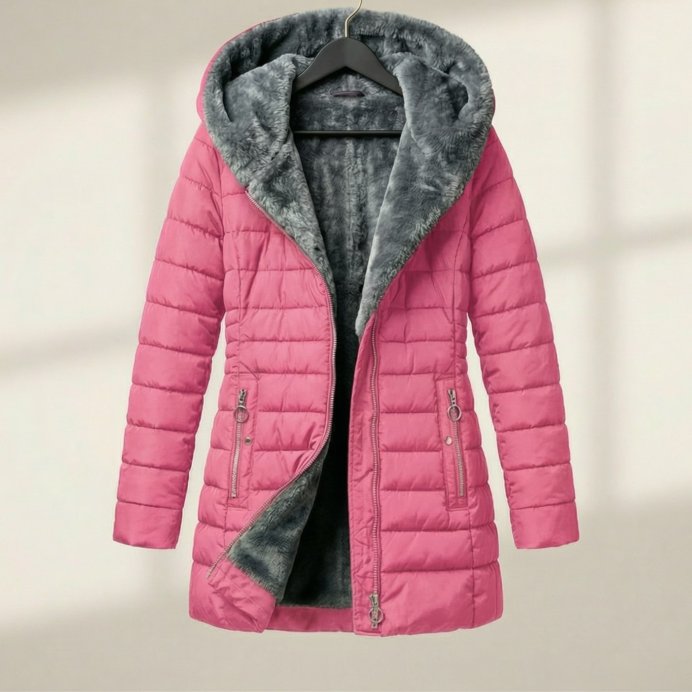 Women's Hooded Padded Jacket