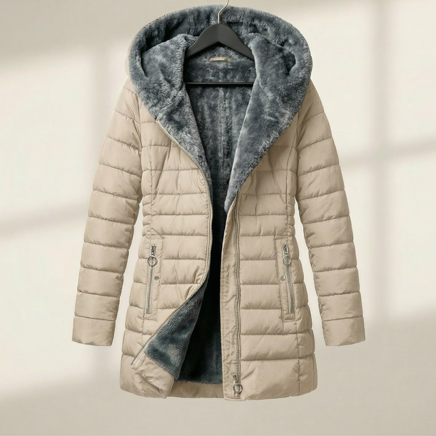 Women's Hooded Padded Jacket