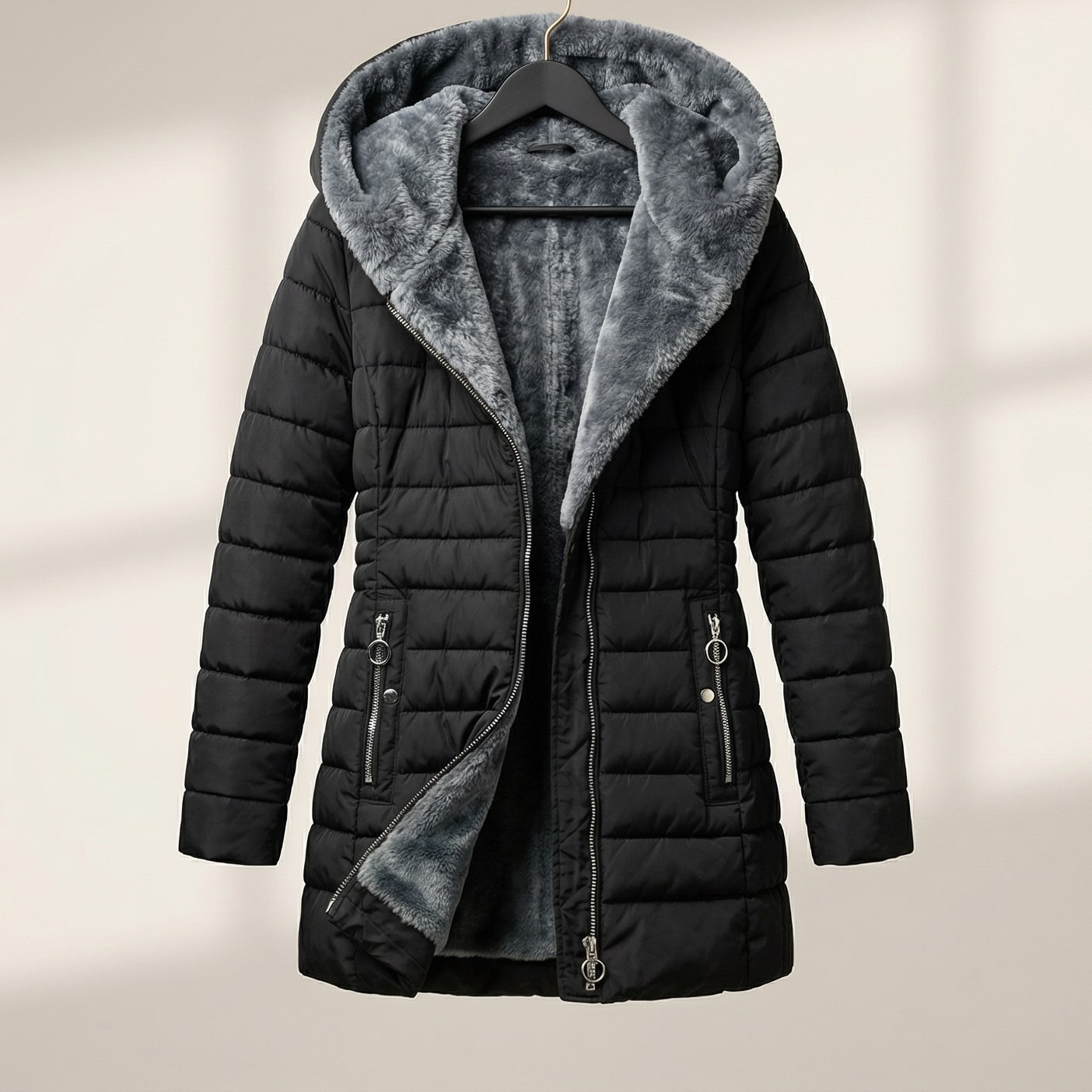 Women's Hooded Padded Jacket