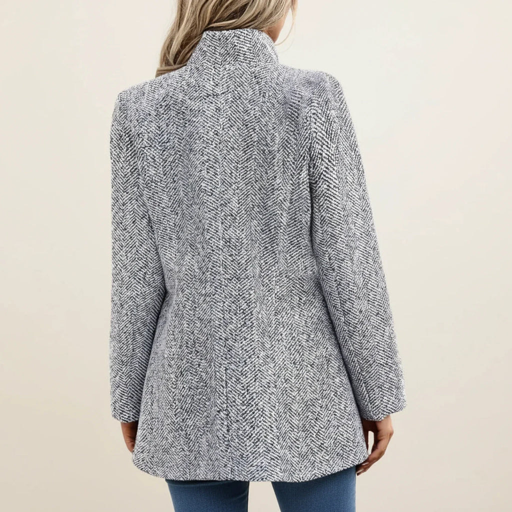 Women's A-Line Jacket with Open Front