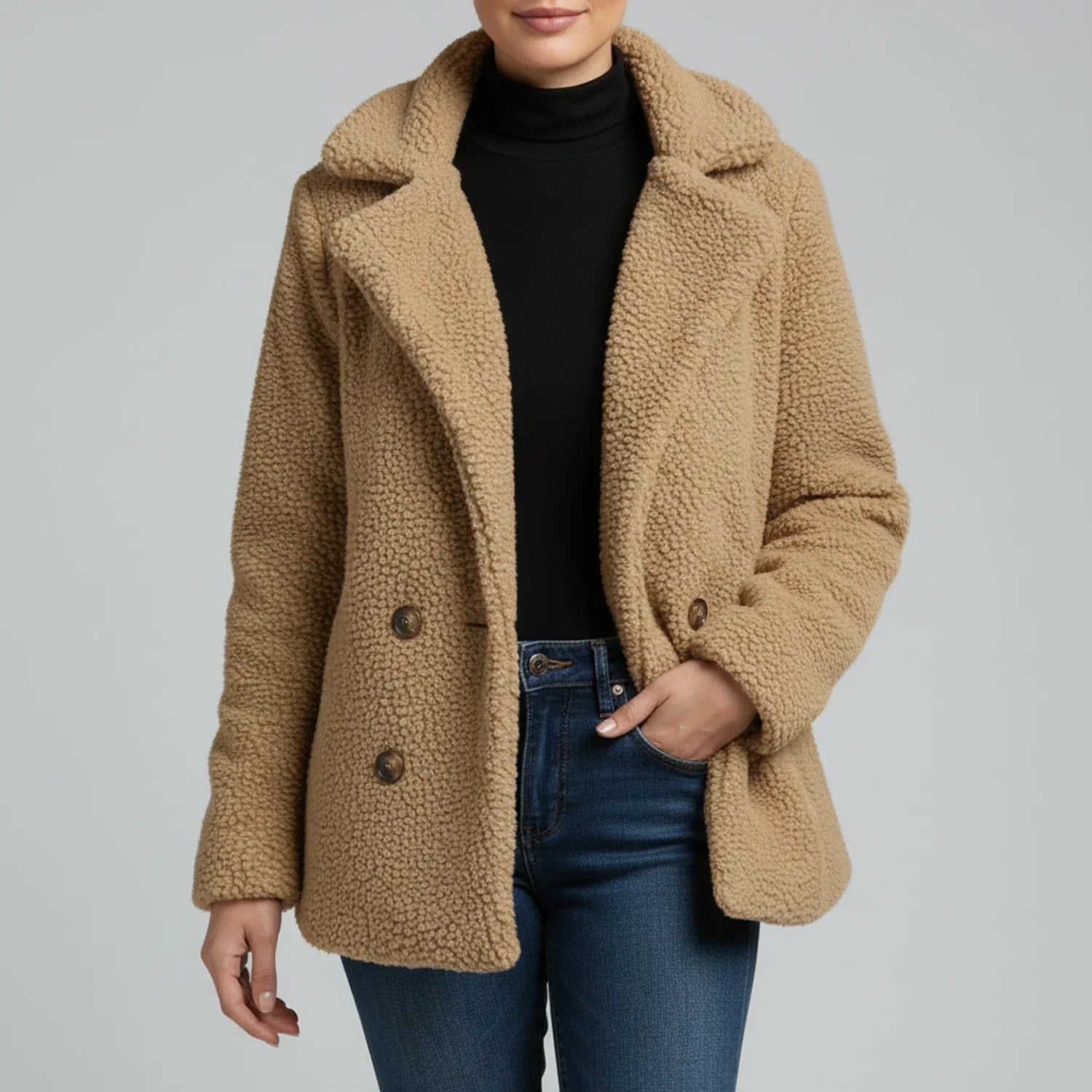 Women's Double-Breasted Jacket
