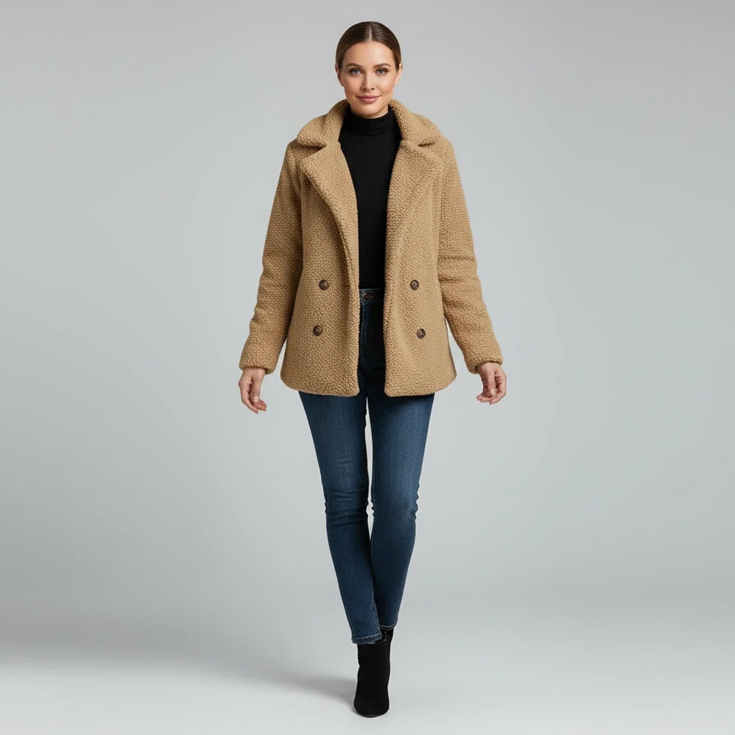 Women's Double-Breasted Jacket