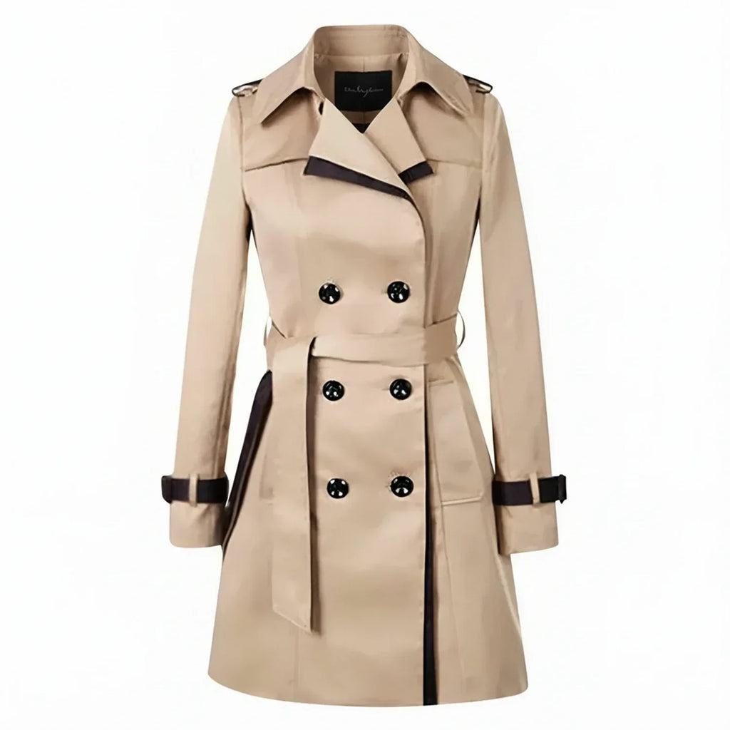 Women’s Double-Breasted Trench Coat