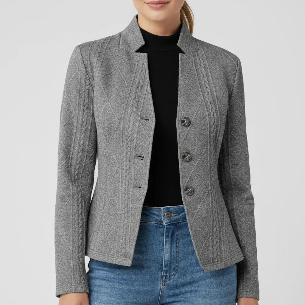 Ladies Fitted Blazer Jacket