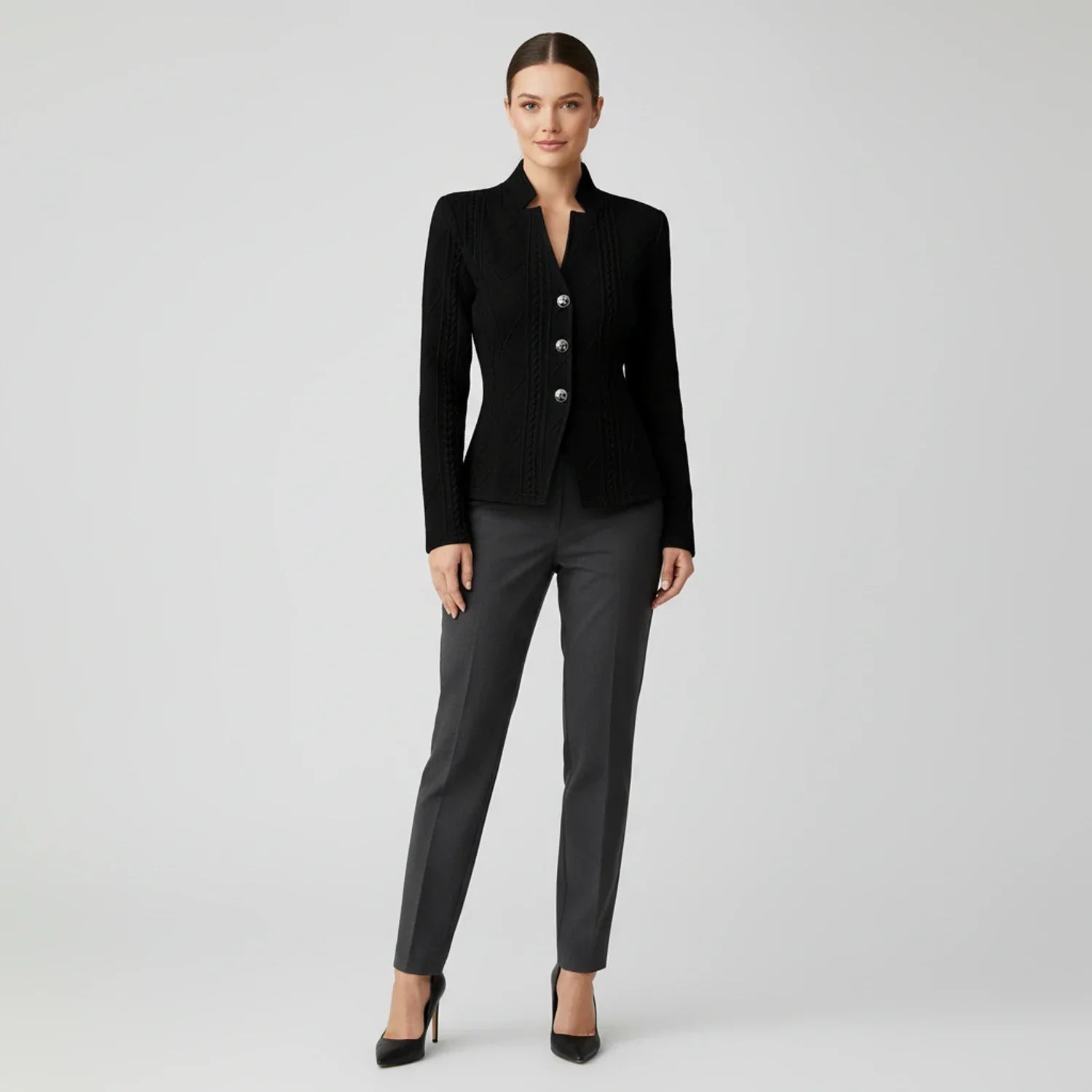 Ladies Fitted Blazer Jacket