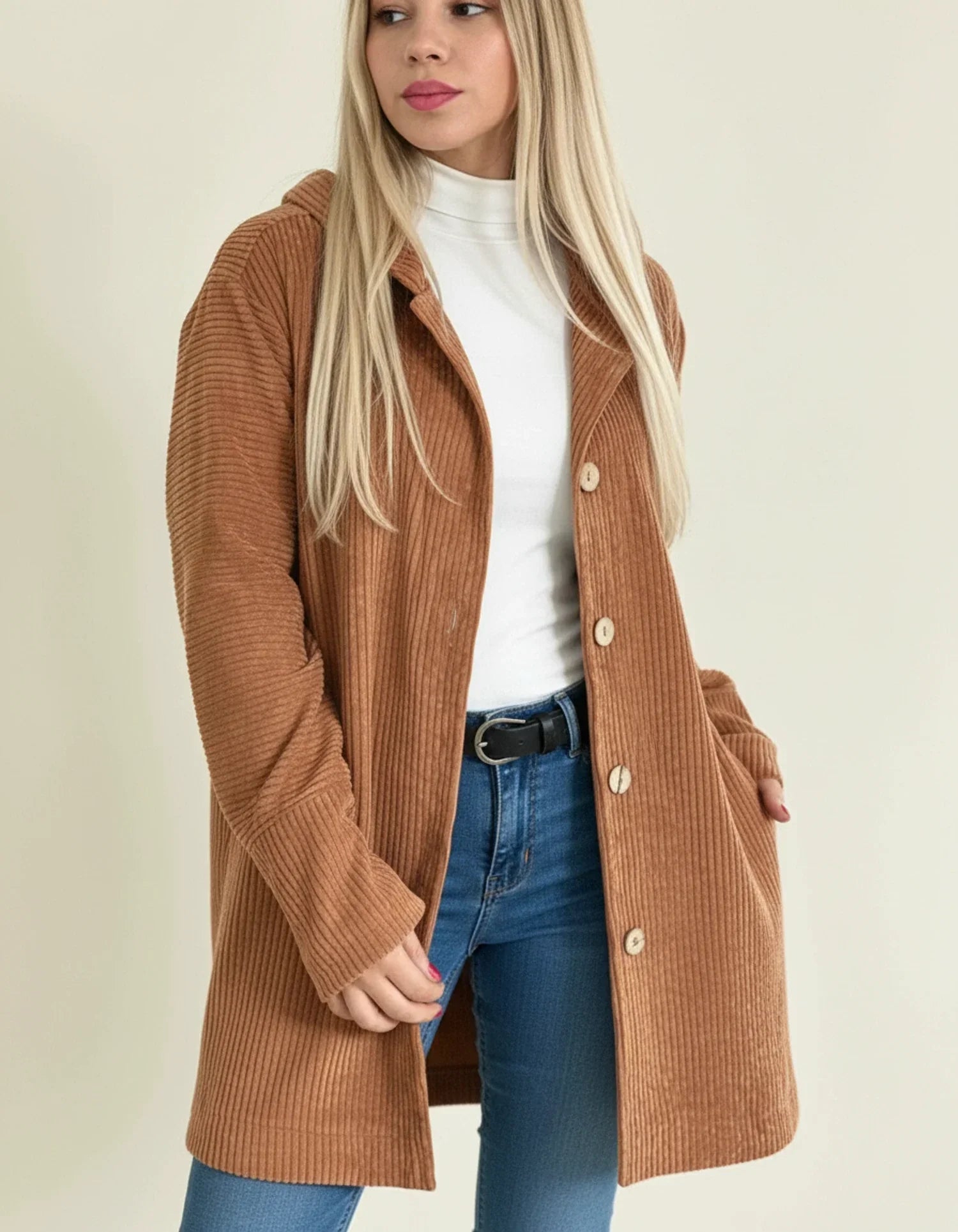 Women's Hooded Mid Jacket