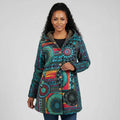 Ladies' Hooded Bohemian Winter Coat Jacket