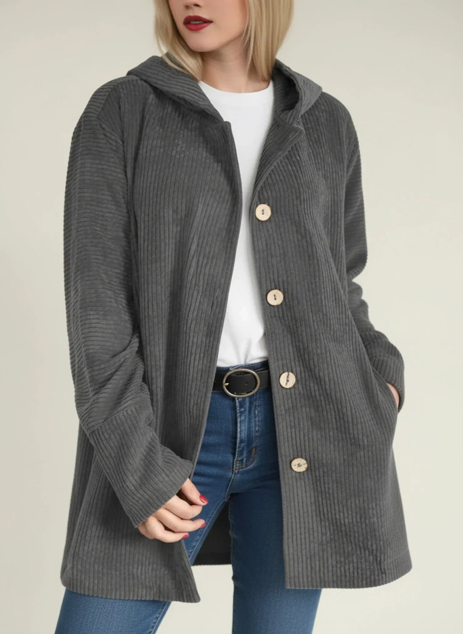 Women's Hooded Mid Jacket