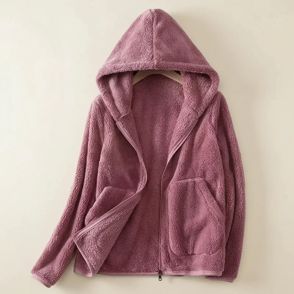 Women's Fleece Jacket with Hood
