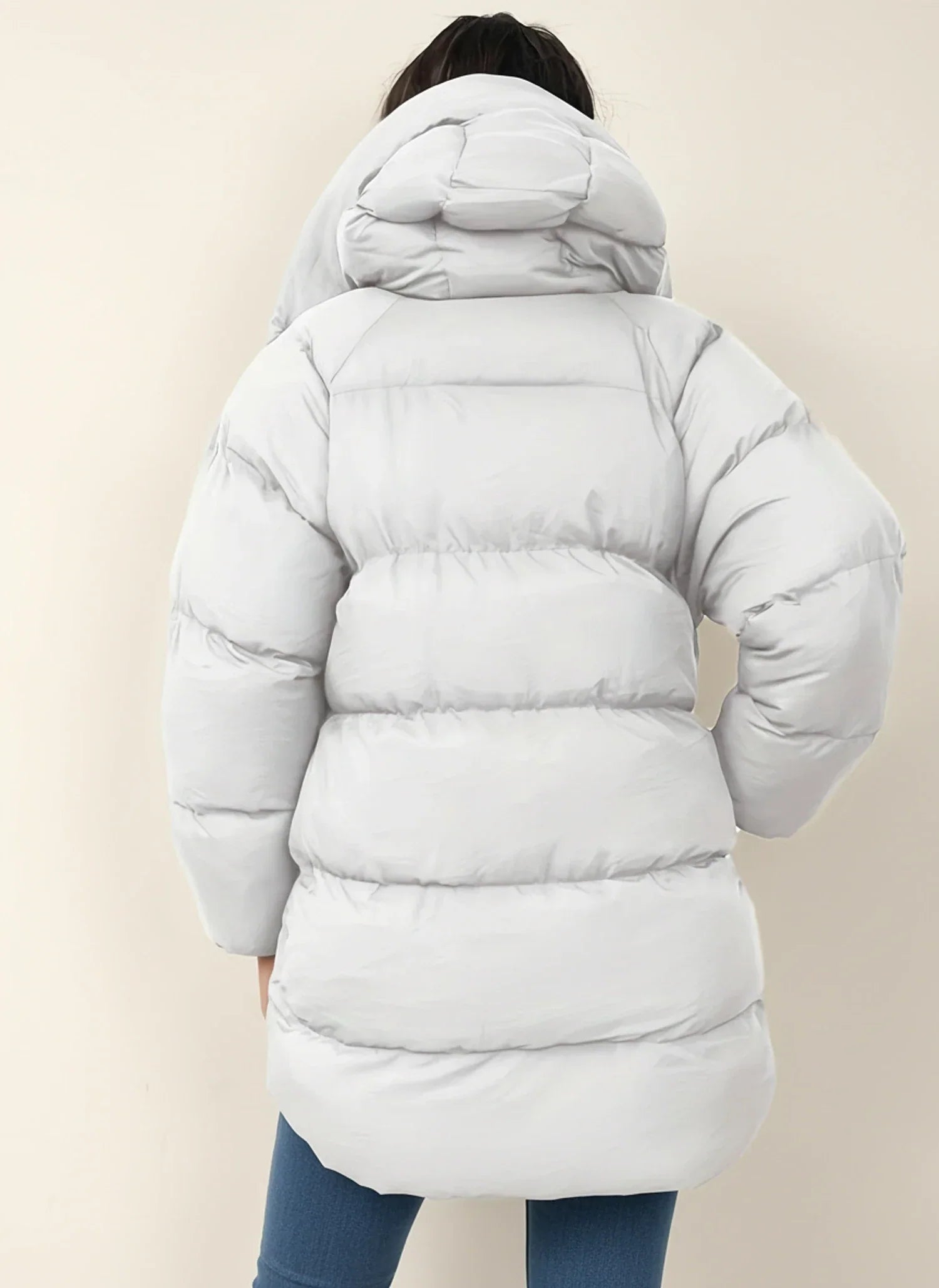 Ladies Oversized Winter Puffer Jacket