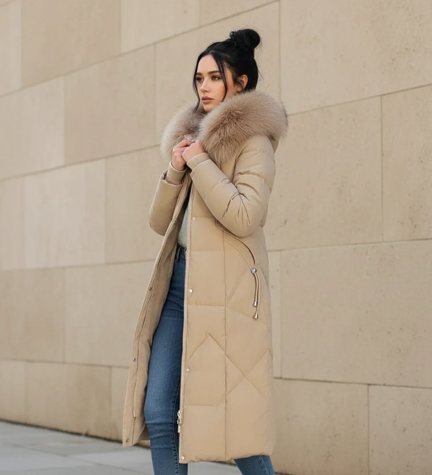 Women's Hooded Puffer Coat