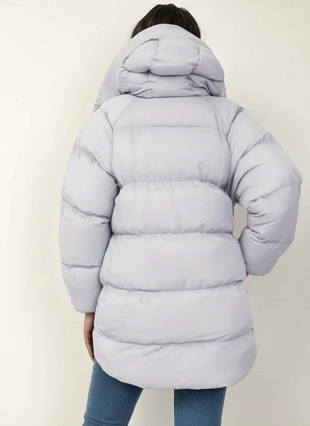 Ladies Oversized Winter Puffer Jacket