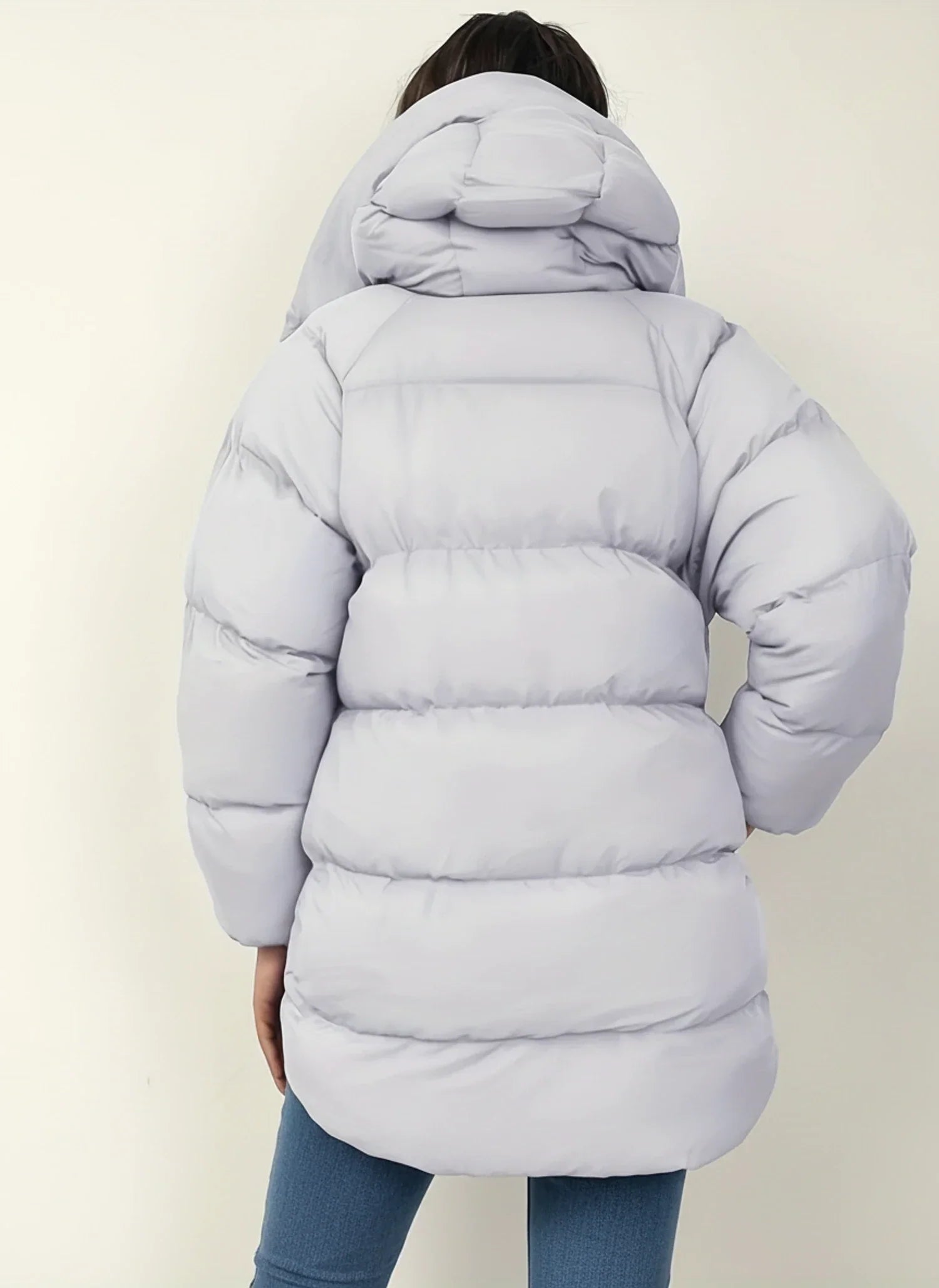 Ladies Oversized Winter Puffer Jacket