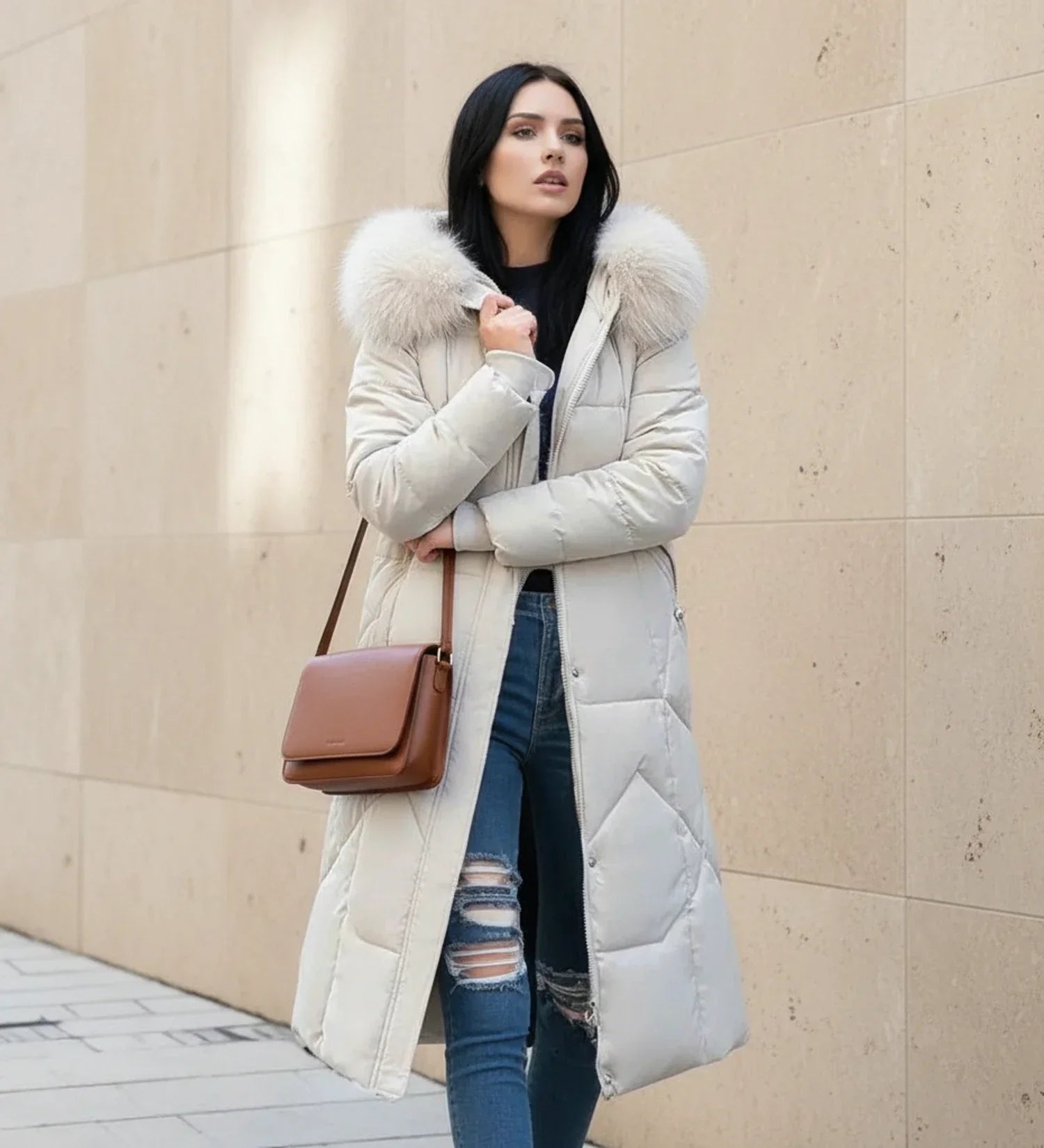 Women's Hooded Puffer Coat