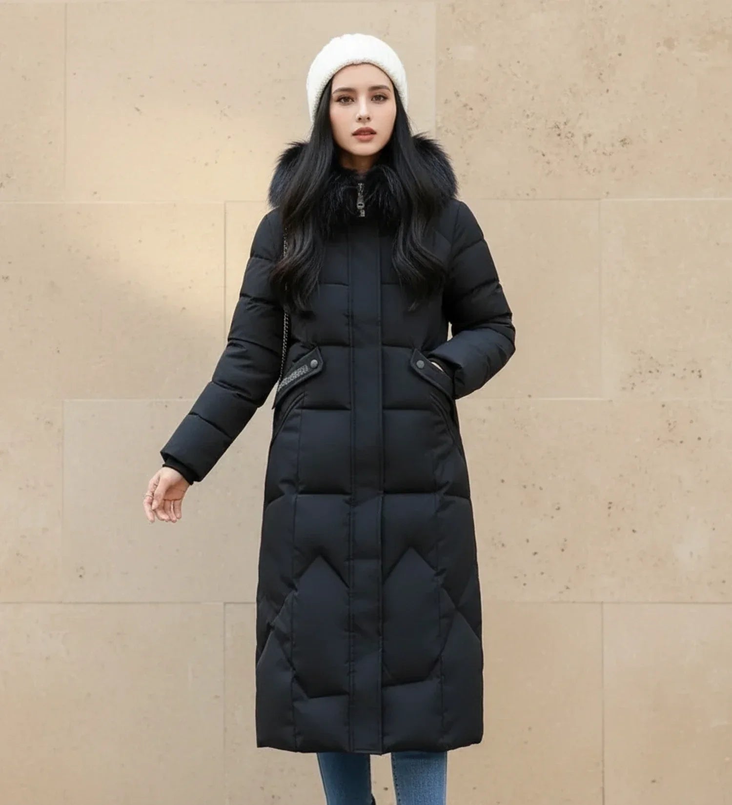 Women's Hooded Puffer Coat