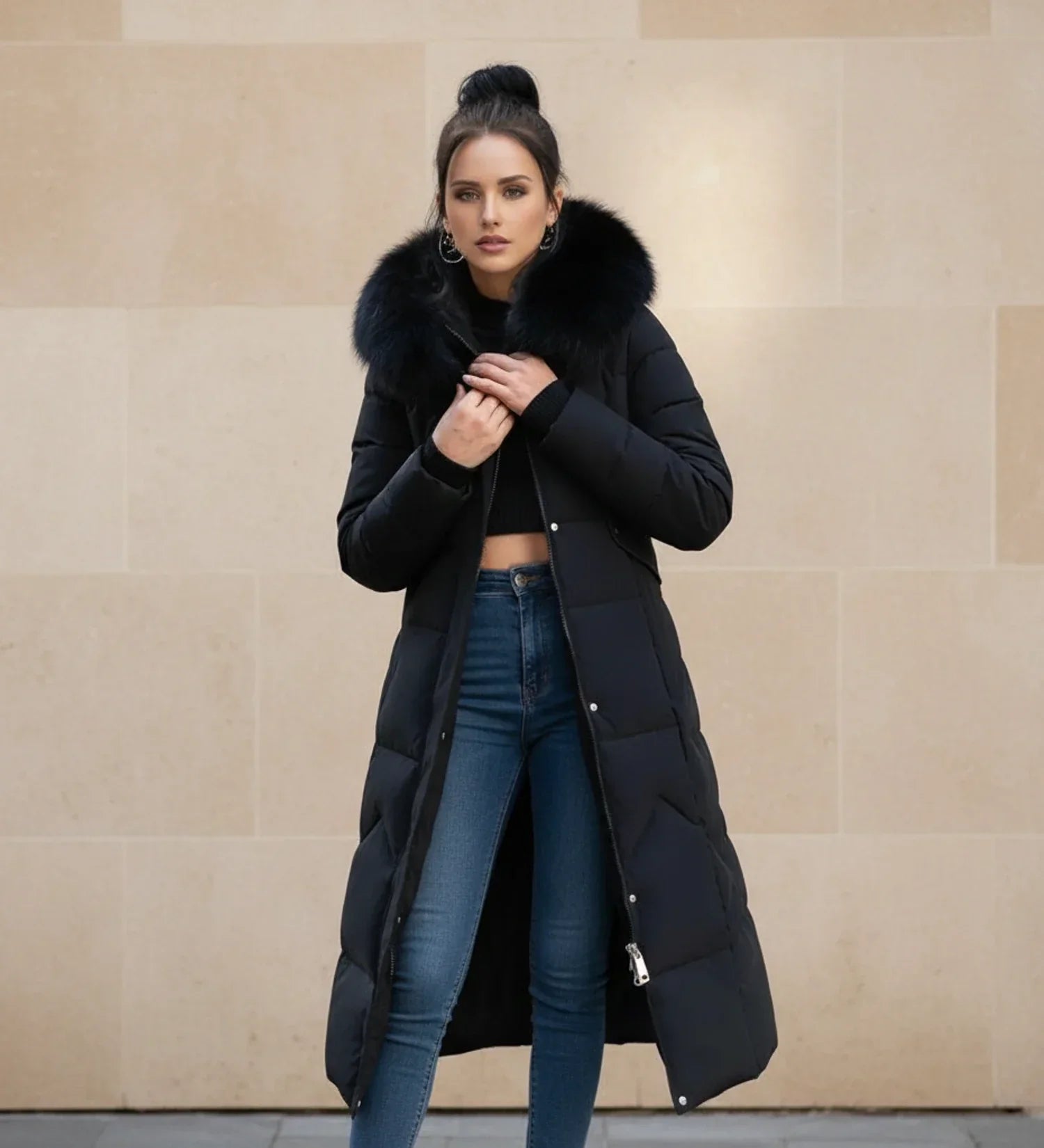 Women's Hooded Puffer Coat