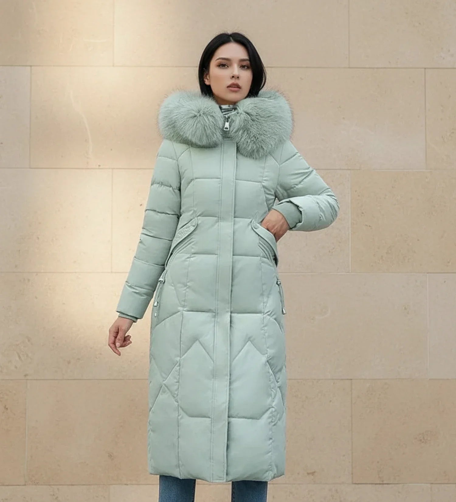 Women's Hooded Puffer Coat
