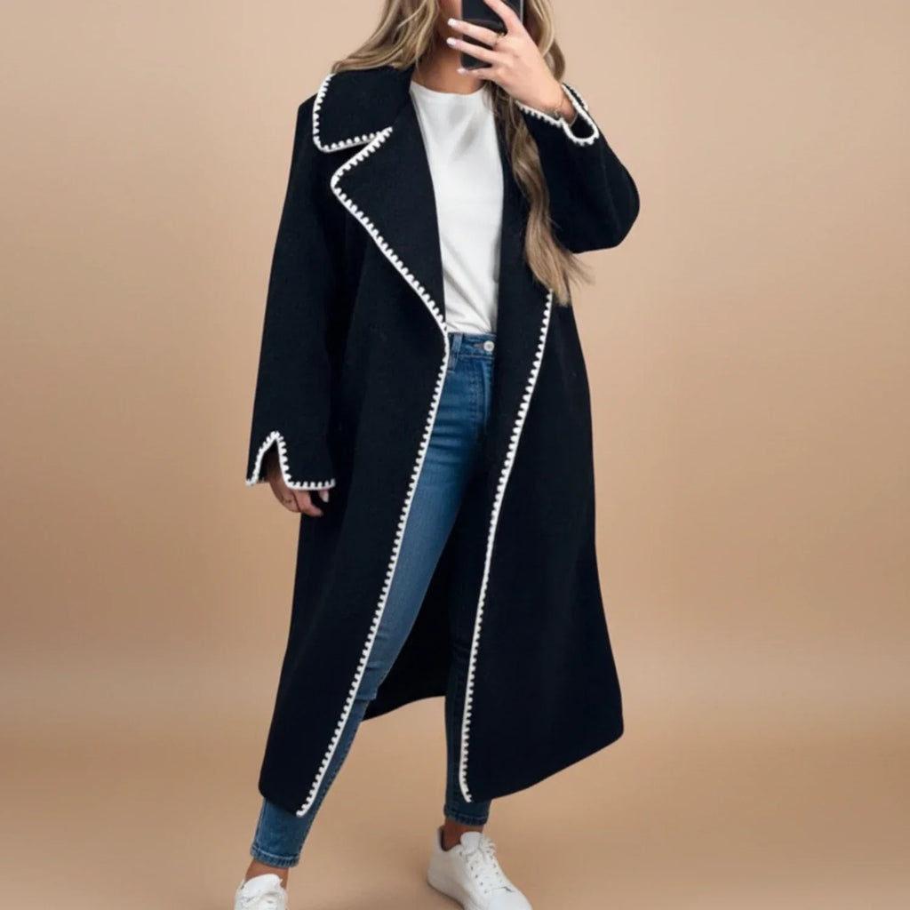 Ladies Longline Duster Coat