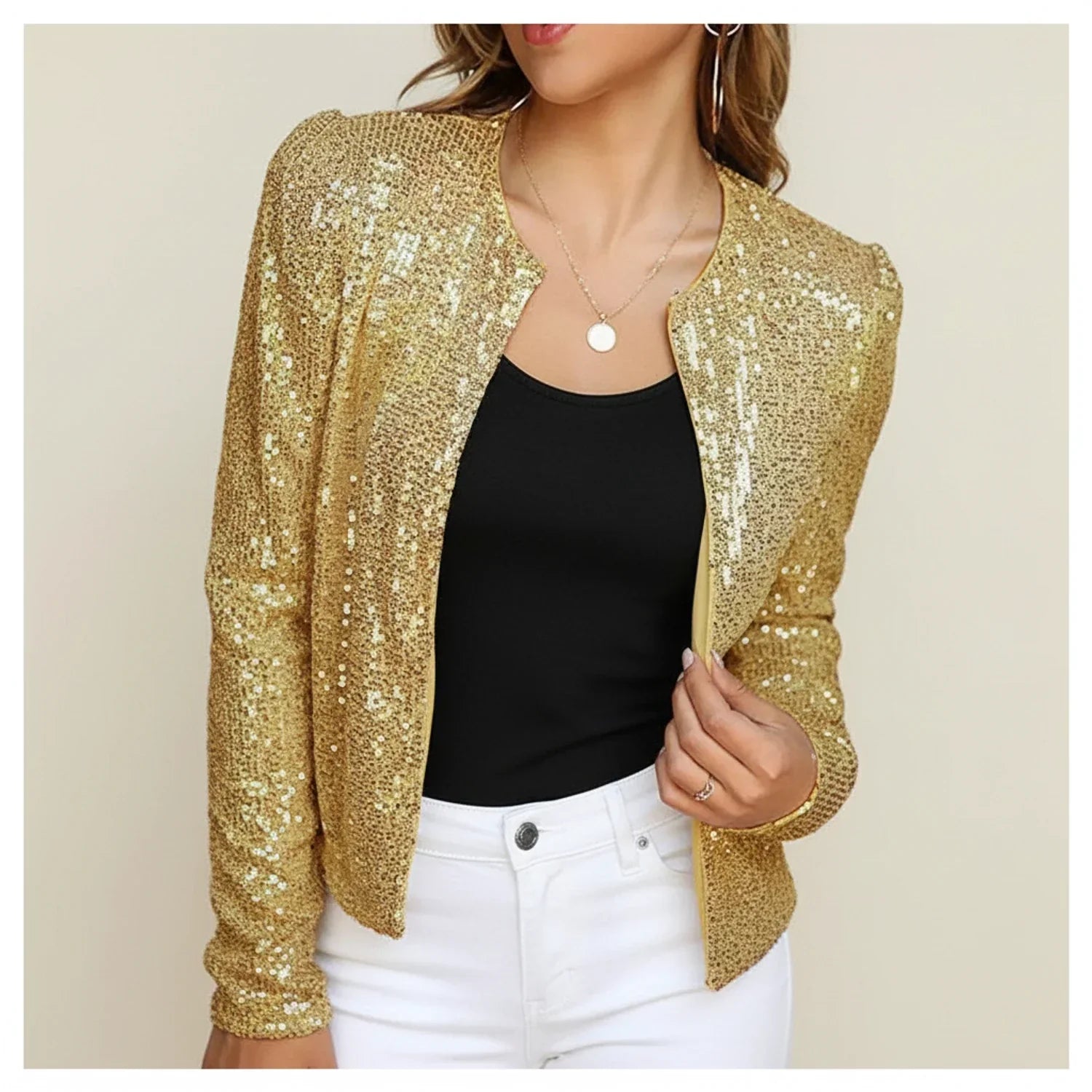 Ladies' Sequin Evening Jacket