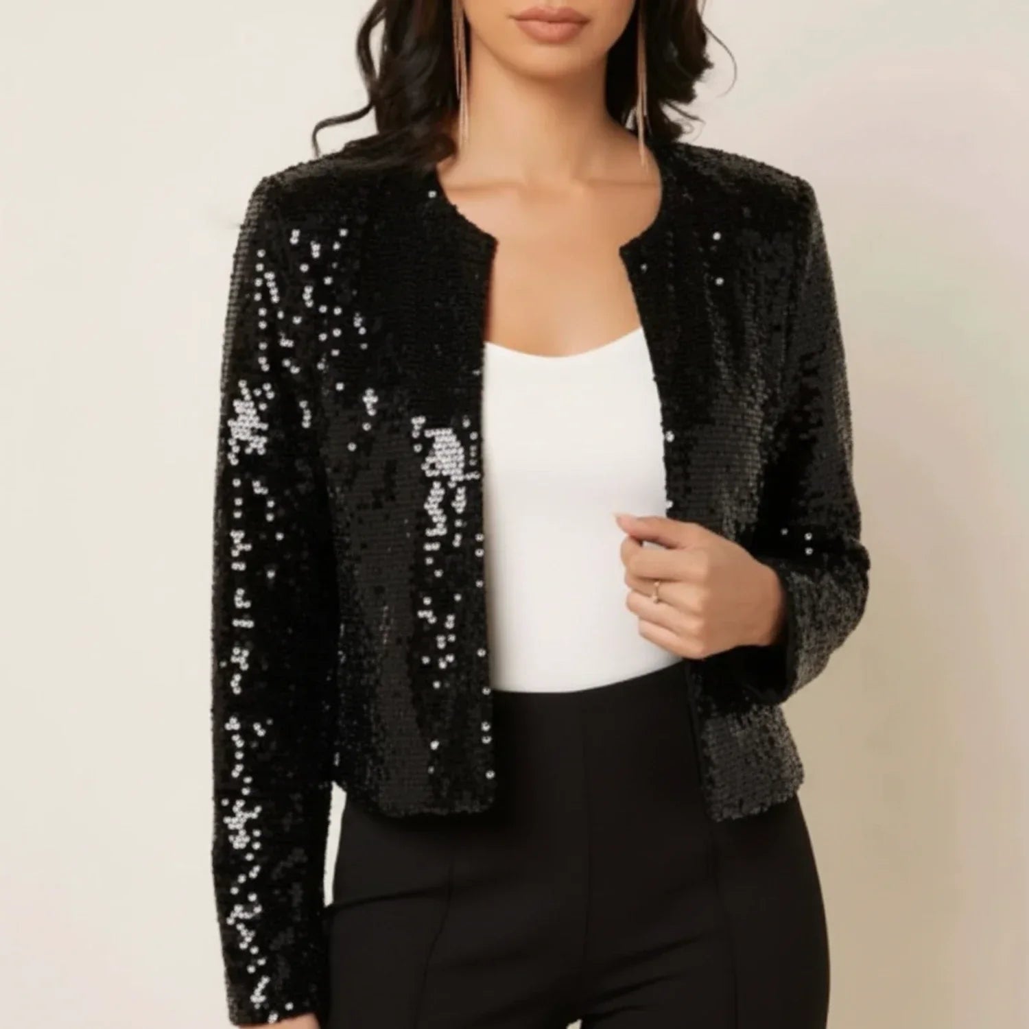 Ladies' Sequin Evening Jacket