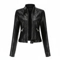 Ladies Slim Fit Biker Jacket