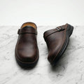 Charlotte | Women's Boots Premium Leather Slip-On Clogs