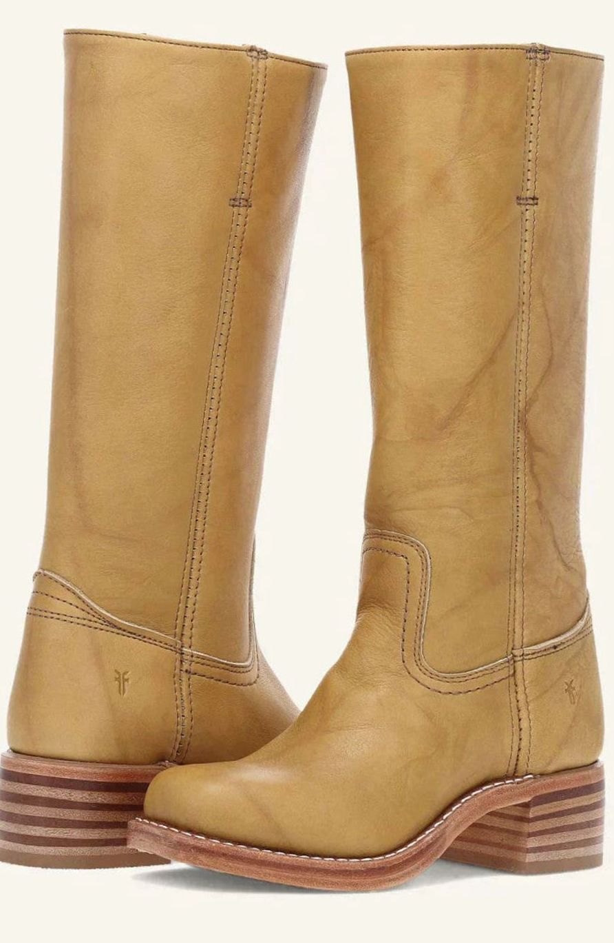 Aria | Women's Mid-Calf Stacked-Heel Classic Western Boots