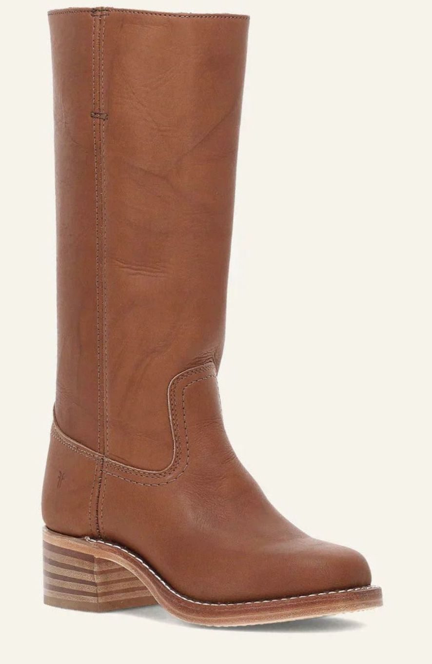 Aria | Women's Mid-Calf Stacked-Heel Classic Western Boots