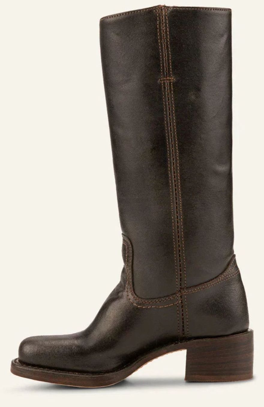 Aria | Women's Mid-Calf Stacked-Heel Classic Western Boots