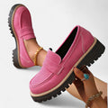 Aria | Women's Orthopedic Cushioned Slip-On Platform Penny Loafers