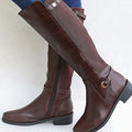Emma | Women's Orthopedic Knee-High Riding Leather Boots