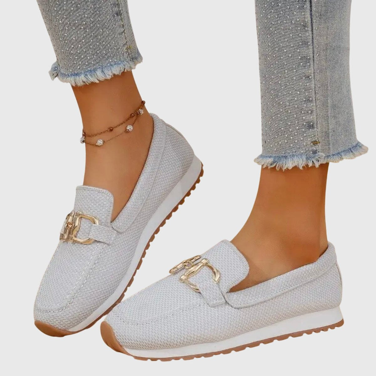 Camila | Women's Orthopaedic Memory Foam Slip-On Loafer Sneakers