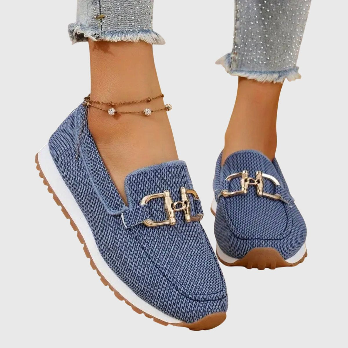Camila | Women's Orthopaedic Memory Foam Slip-On Loafer Sneakers