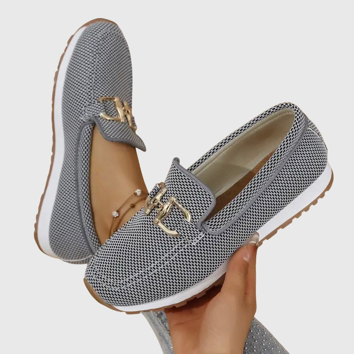 Camila | Women's Orthopaedic Memory Foam Slip-On Loafer Sneakers