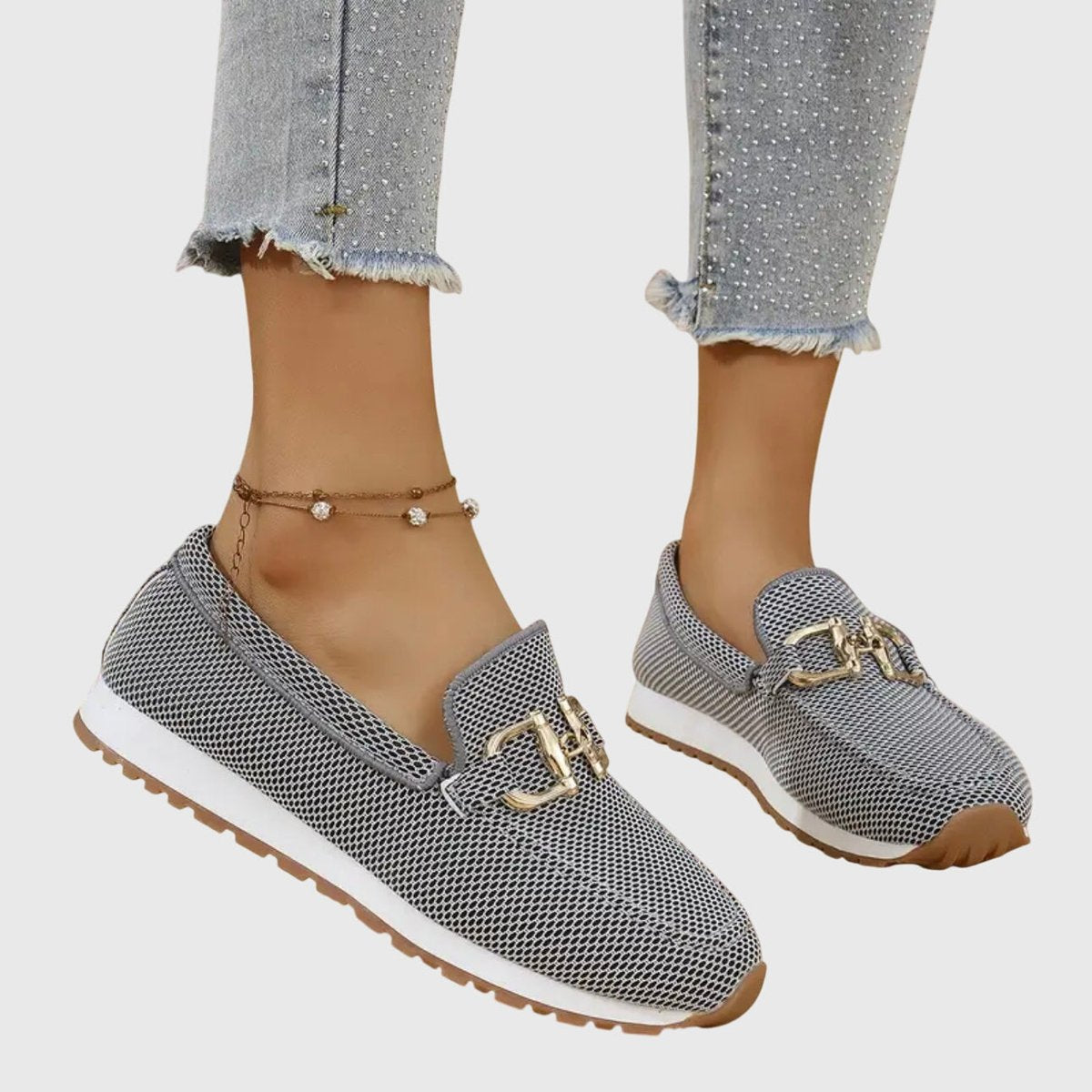 Camila | Women's Orthopaedic Memory Foam Slip-On Loafer Sneakers