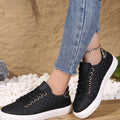 Penelope | Women's Orthopedic Shoes Quilted Lace-Up Platform Sneakers